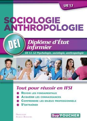 Sociologie, anthropologie : diplôme d'Etat infirmier