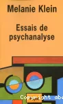 Essai de psychanalyse : 1921 - 1945