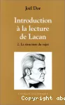 Introduction à la lecture de Lacan 2 : la structure du sujet