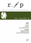 REVUE FRANCAISE DE PSYCHANALYSE, 86(4) - 2022 - L'absence