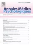 ANNALES MEDICO PSYCHOLOGIQUES, 181(3) - 2023