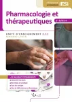 Pharmacologie et thérapeutiques. UE 2.11, semestres 1, 3 et 5