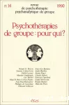 Psychothérapies de groupe : pour qui ?