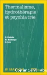 Thermaliste, hydrothérapie et psychiatrie