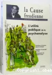 La Cause freudienne, nouvelle revue de psychanalyse n° 63 : L'utilité publique de la psychanalyse