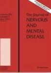 JOURNAL OF NERVOUS AND MENTAL DISEASE, 209(8) - 2021