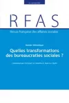 REVUE FRANCAISE DES AFFAIRES SOCIALES, (2) - 2022 - Quelles transformations des bureaucraties sociales ?
