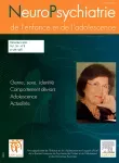 NEUROPSYCHIATRIE DE L'ENFANCE ET DE L'ADOLESCENCE, 70(8) - 2022