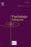 PSYCHOLOGIE FRANCAISE, 63(1) - 2018