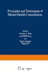 Principles and techniques of mental health consultation