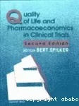 Quality of life and pharmacoeconomics in clinical trials